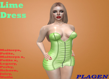 Lime Dress   - PLAGEN  (ADD)