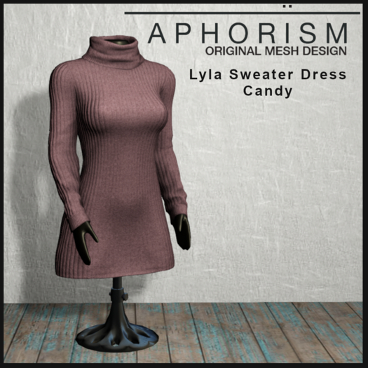 !APHORISM! - Lyla Sweater Dress Candy