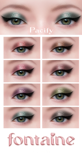 Fontaine Cosmetics - Pacify Eyeshadow Collection