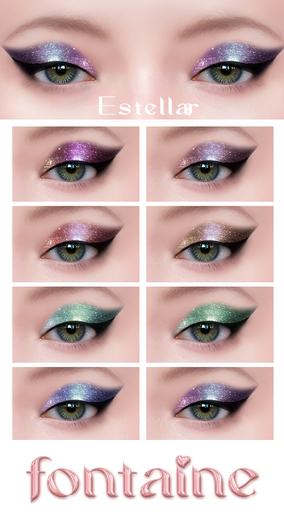 Fontaine Cosmetics - Estellar Eyeshadow Collection