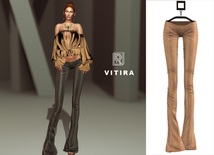 RAPTURE-Pants Vitira-Butterscotch
