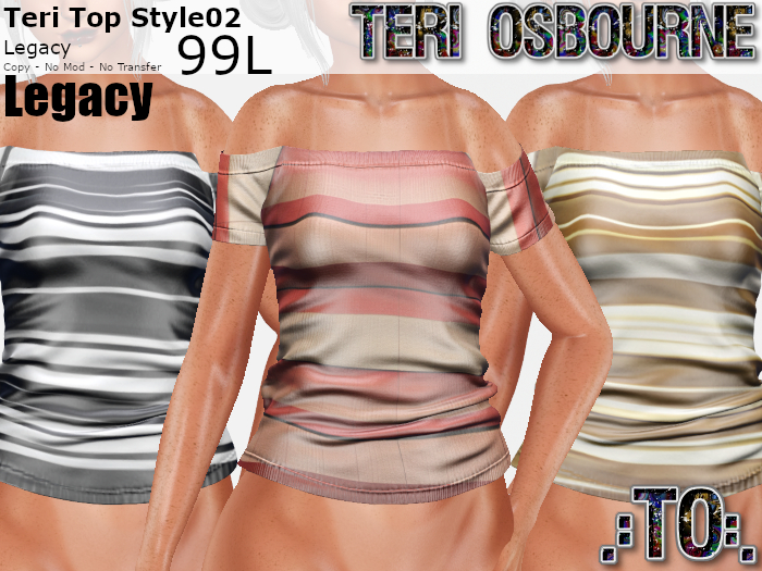 .:TO:. Teri Top Style02 Stripes 3-Pack LEGACY v2.0