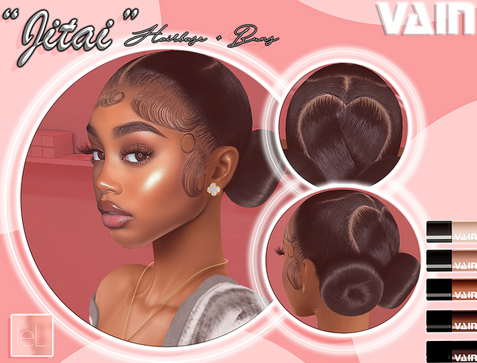 V; "Jitai" Hairbase + Buns