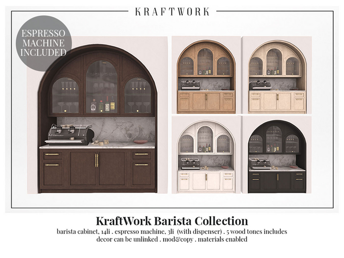 KraftWork Barista Collection (Add Me)