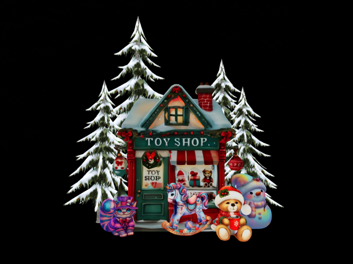 MC Winter Toy Shop Meadow 