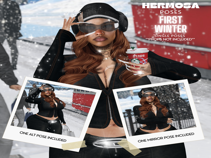 Hermosa poses- First Winter poses