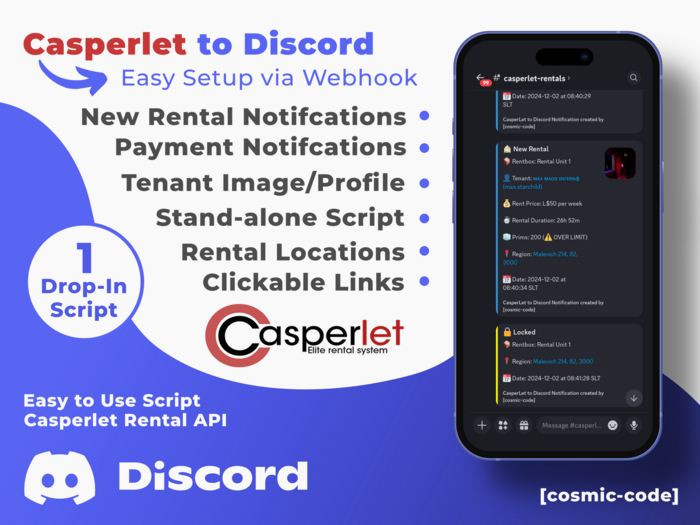 Casperlet to Discord