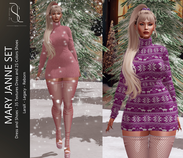 [LS] MARY JANNE SET