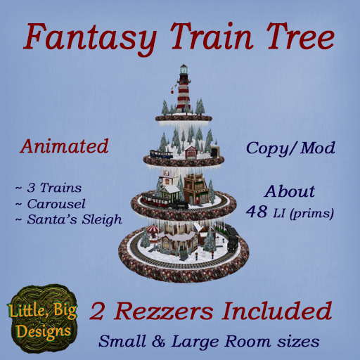 LBD Fantasy Train Tree