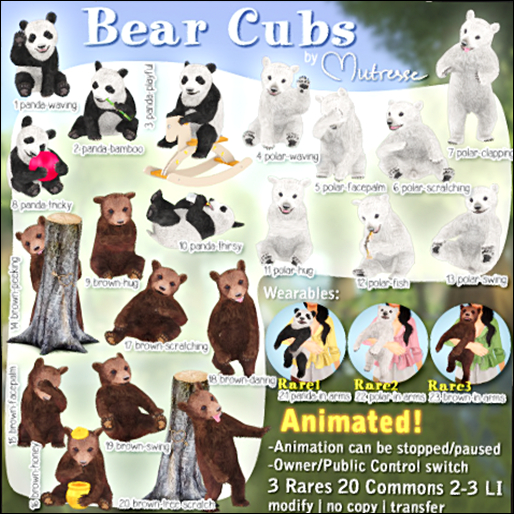 09 Mutresse-Brown Hug-Bear Cubs