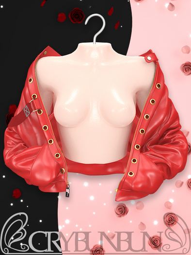 CryBunBun - After Dark - Red - Jacket - Unpacker HUD