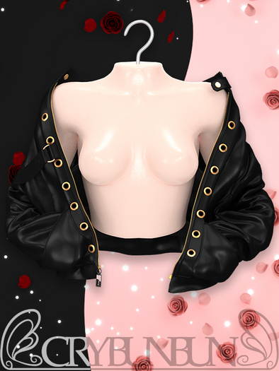 CryBunBun - After Dark - Black - Jacket - Unpacker HUD