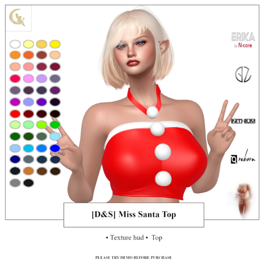 [D&S] Miss Santa Top