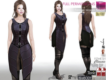 Full Perm Female Warrior Armour Maitreya 5.3 LaraX Slink Belleza Hourglass Tonic Ebody Reborn Legacy
