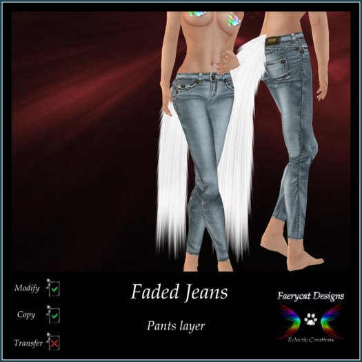 *FCD* Faded Jeans