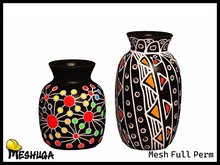 Meshuga Ethnic African Jars FULL PERM MESH