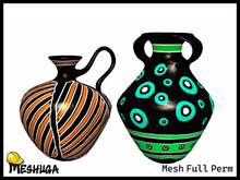 Meshuga Ethnic African Jugs FULL PERM MESH
