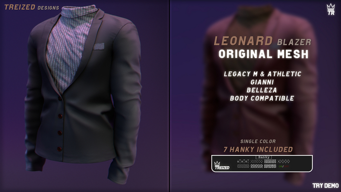 TREIZED Leonard Blazer 8