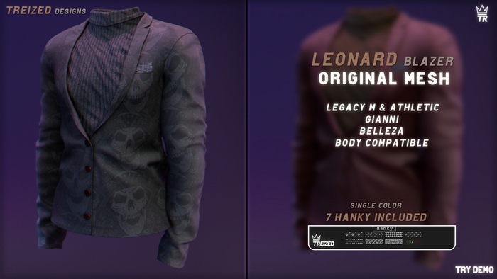 TREIZED Leonard Blazer 9