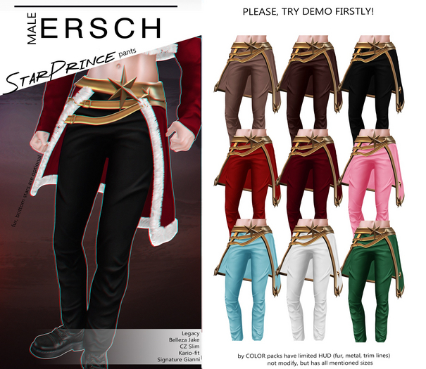 ERSCH - StarPrince Pants -fatpack-