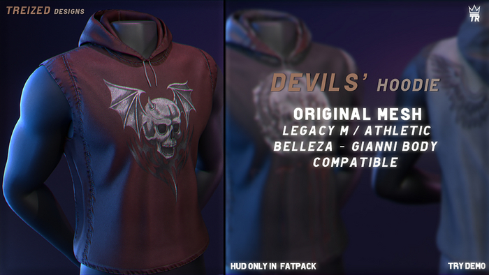 TREIZED Devils Hoodie 3
