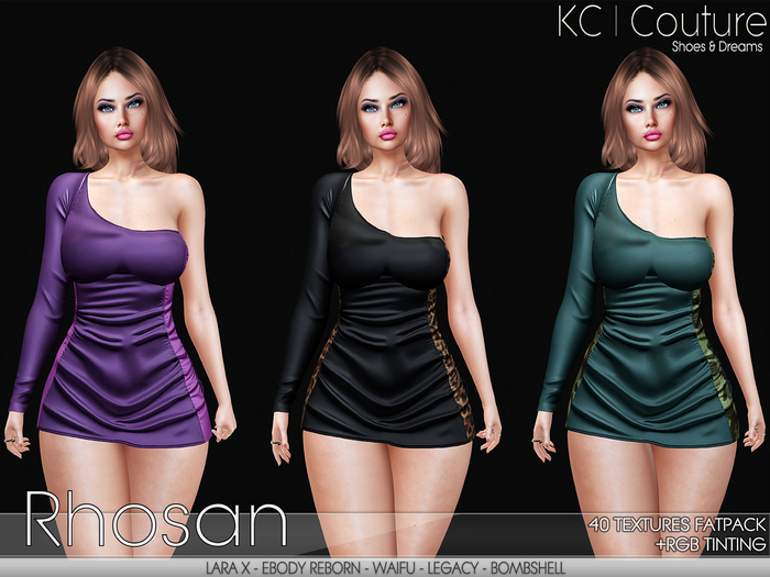 -KC- RHOSAN DRESS / 40 TEXTURES FATPACK