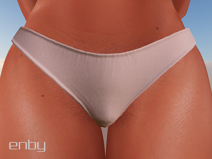 Enby Skimpy Underwear with Bulge – Custom Mesh, Modifiable, LaraX Fit