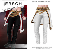 ERSCH - StarPrince Pants -white-