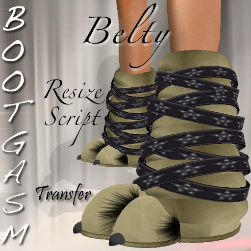 Bootgasm Neko Boots Belty Gold