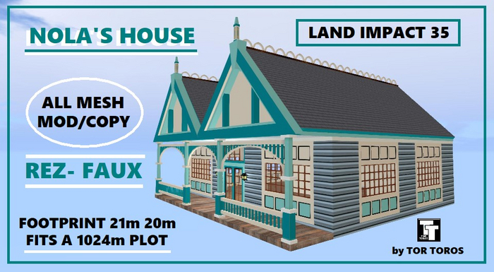 REZ-FAUX NOLA'S HOUSE 35Li (Boxed)