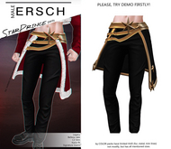 ERSCH - StarPrince Pants -black-