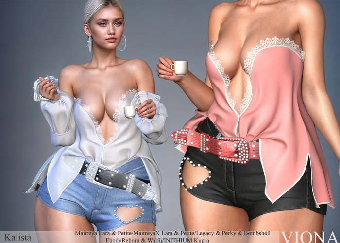 VIONA-Kalista Set Legacy,Perky,Bombshell,Maitreya,Petite,LaraX,PetiteX,Reborn,Waifu,Kupra