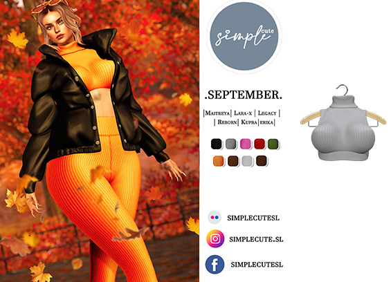 /simpleCUTE/  Sept [Top]  White  /ADD ME//