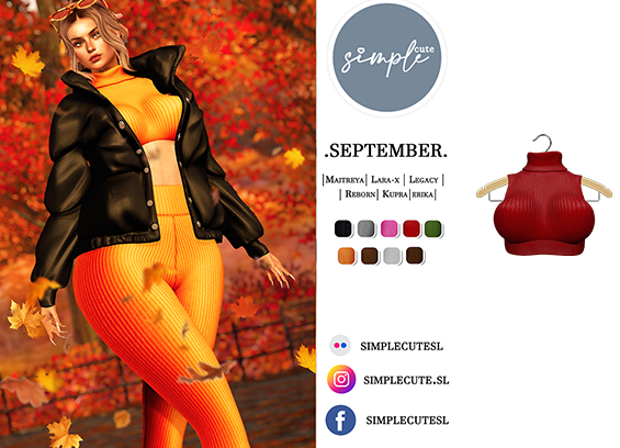 /simpleCUTE/  Sept [Top]  Red  /ADD ME//
