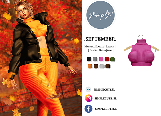 /simpleCUTE/  Sept [Top]  Pink  /ADD ME//