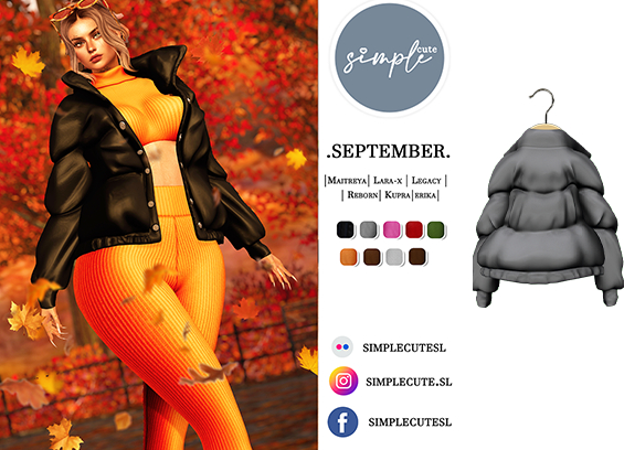 /simpleCUTE/  Sept [Jacket]  Grey  /ADD ME//