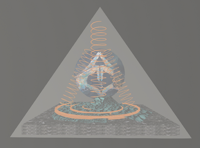 Organite Pyramid Celestite