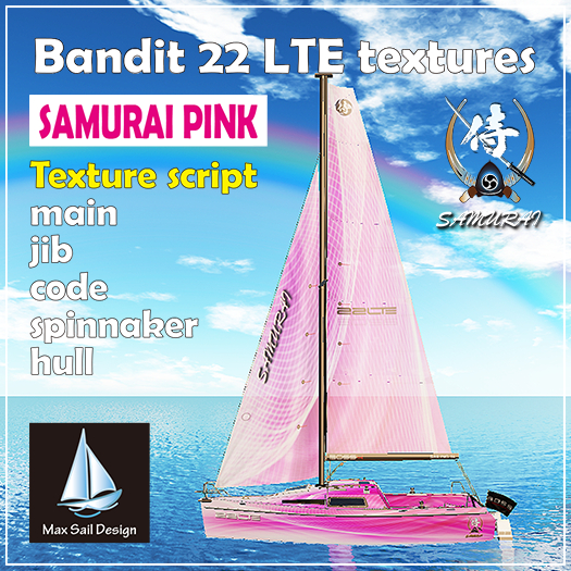 Bandit 22 LTE Texture Script Box_Samurai Pink