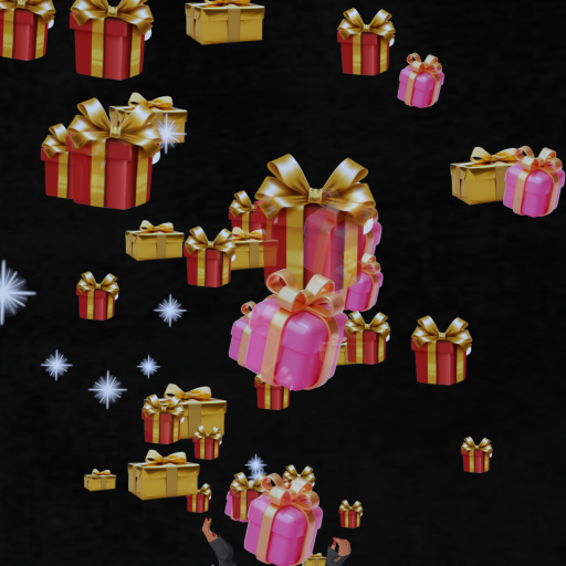 Presents Confetti Tosser thrower