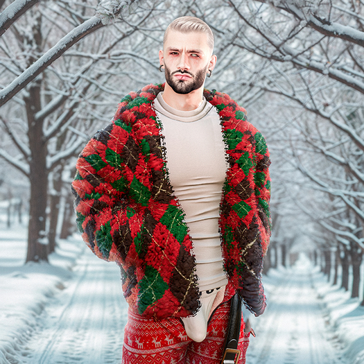 KORPOV:. Shearling Jacket  Christmas V3