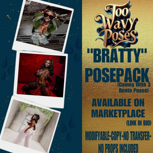 "BRATTY" 3PK TWP