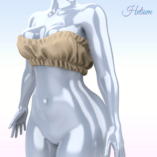 Beige Telia Top Reborn