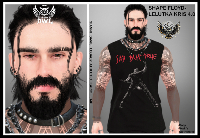 SHAPE FLOYD-LELUTKA KRIS 4.0