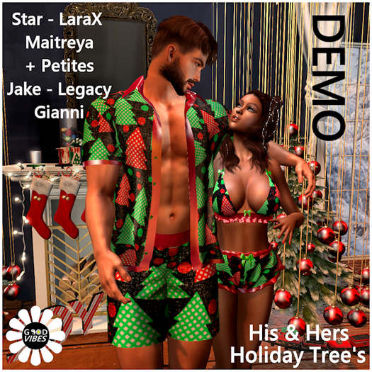 DEMO GoodVibes His & Hers - Holiday Trees