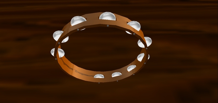 Troymart Color Change Tamborine - 11 Colors!