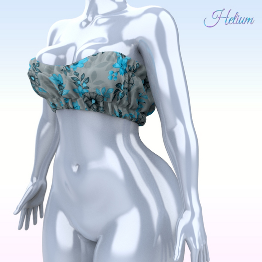 Ice Floral Telia Top Reborn