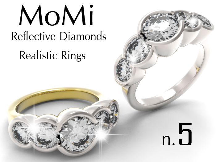 RING Gold & Diamonds MoMi 2024  -   N.5 - bandit jewelry
