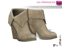MI961322 MI Folded Back Ankle Boots