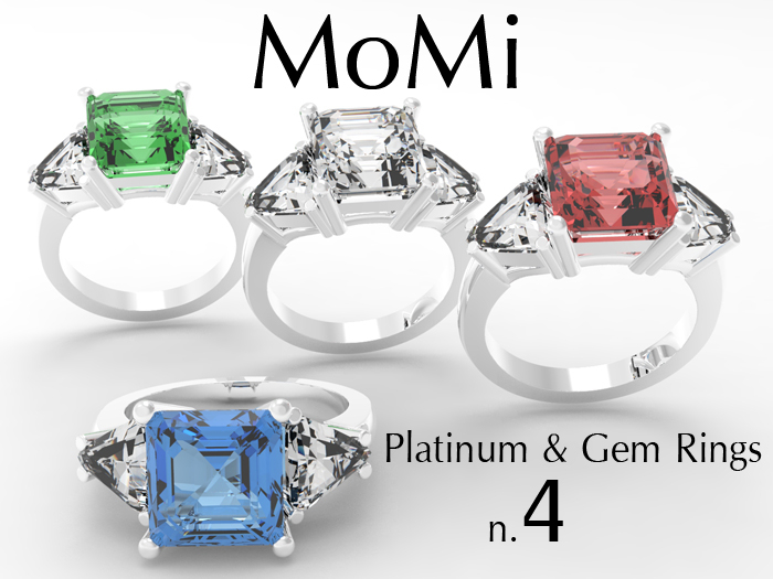 GEM RING N.4 -DIAMONDS MoMi  - bandit jewelry
