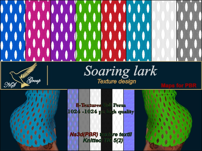 Ns3d(PBR) texture textil Knitted TKi 5(2)